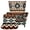 American Geometric Aztec, variant on FOR U DESIGNS Cow Spot Tribal Aztec Print Durable Wingback Chair Slipcover 2Pcs Pet Friendly Washable Armchair Slipcover with Elastic Bottom Breathable Furniture Protector for Bedroom