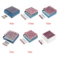 thumbnail image 3 of 100 piezas de piedra montada abrasiva puntos de pulido eléctrico de rueda de cabeza de pulido de resistencia 4 mm Macarena Rueda abrasiva diamantada, 3 of 8