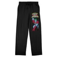 thumbnail image 1 of Captain Planet Men's Black Sleep Pants-Small, 1 of 7