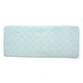 thumbnail image 2 of Stephan Roberts Home 60N-EM4V17-12 24 x 60 in. Embroidered Memory Foam Bath Mat - Angora, 2 of 5