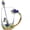 Rose Blue Coffee Cup, 12 OZ, variant on Handicraft Crystal Glass 3D Flower Cups Tea Mug With Tea Spoon Women Coffee, Tea, Juice, Beer, Milk Hot And Cold Drinks Use Gift Package. (Rose Blue Coffee Cup, 11 OZ)
