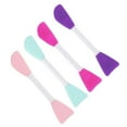 thumbnail image 6 of Soft Silicone for Facial Mud Mask Brush Cosmetic Beauty Tool Double-head Face Brush Applicator for Facial Pore Cleaner B, 6 of 9