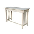 thumbnail image 3 of International Concepts Mission Desk With Drawer, 3 of 11