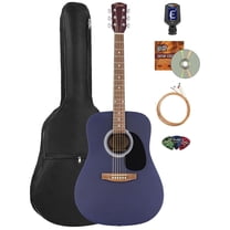 Fender FA-25 Dreadnought Acoustic Guitar - Saphire Blue w/ Gig Bag