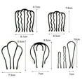 thumbnail image 7 of SPRING PARK Women Bun Pins Hair Grips Hair Pins Wave Shape Pin For Hair for Parties, 7 of 7