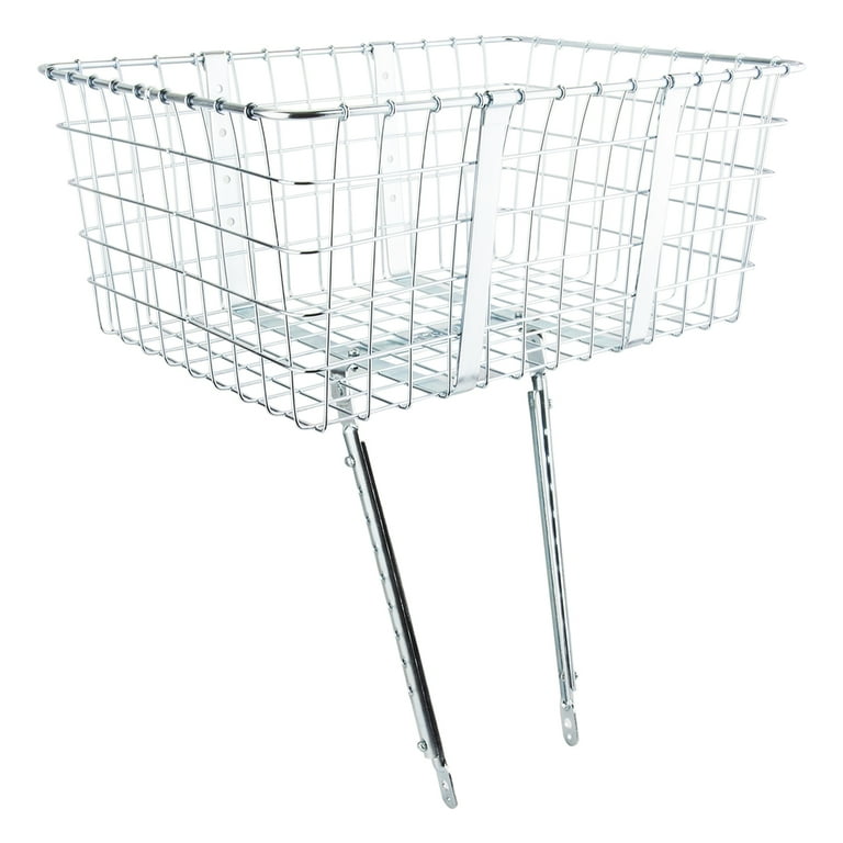 Wald 157 Front Giant Delivery Basket Silver
