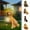 A163 home decor clearance under 5$, variant on kkbbma Garden Dog Statues Outdoor Decor, Solar Lights Outdoor Statue Outdoor Decorations Solar Dog Ornaments for Patio, Lawn, Yard Art Decoration, Housewarming Garden Gift