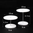 thumbnail image 3 of Jewelry Organizer Cosmetics Make-up Display Stands Perfume Case Toy Car Doll Model Holder Blind Box Showing Rack Teacup Shelf Clear 3 layers, 3 of 6