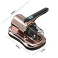 thumbnail image 3 of Vikakiooze Portable Mattress Vacuum Cleaner, Bed Vacuum Cleaner, Strong Suction, Handheld Vacuum for Bed, Mattress, Plllows, Sofa Cleaning, 3 of 8