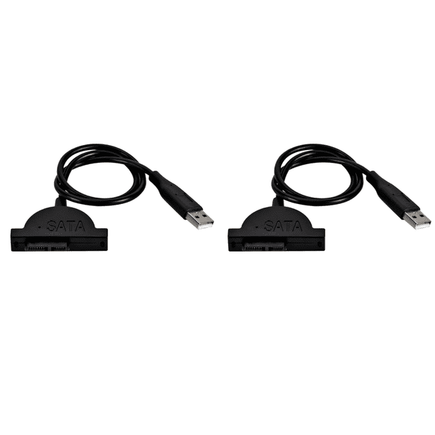 Cable USB 2.0 SATA unidad CD/DVD-ROM adaptador controlador óptico para ...