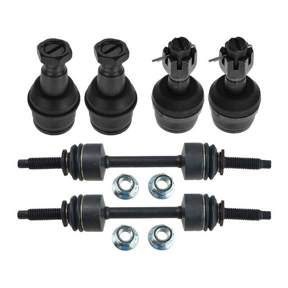 Front Ball Joint Sway Bar Link Kit 6 Piece - Compatible with 2011 - 2022 Ford F-250 Super Duty 4WD 2012 2013 2014 2015 2016 2017 2018 2019 2020 2021