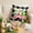 White #4, variant on Uklsqma Easter Pillow Cover Linen Look 17.7X17.7 Inch Rabbit Easter Egg Decorative Cushion Case Soft Wrinkle Resistant Fade Resistant Polyester Zipper Sofa Bed Chair Decor