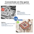 thumbnail image 5 of Mandala Mahjong Mat for Table, 31.5*31.5in Anti Slip American Mahjong Table Cloth, Noise Reduction, Neoprene Mah jongg Mat with Carrying Bag & 3 Dices, Mahjong Accessories Gift, Board Tile Games Mats, 5 of 7