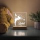 thumbnail image 3 of Lámpara de luces de noche de mariposa personalizada, luz de noche para niños, nombres personalizados Luz de noche de acrílico, luz de noche para niños, decoración de dormitorio, personalizada Feliz Sencillez, 3 of 5