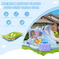 thumbnail image 4 of Ktaxon 7-in-1 Inflatable Water Slide Bounce House with Blower, 217" x 138" x 83", Mini Surf Zone Water Park w/ Bounce Area & Shower Spray Cooling Area, Kids Backyard, 4 of 12