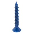 thumbnail image 4 of 300PCS 3/16 X 1-1/4In Blue Flat Concrete Diamond Point Screw Anchor for Anchoring to Masonry, 4 of 6