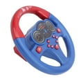 thumbnail image 4 of Children Electric Simulation Steering Wheel Toy Driving Car Steering Wheel Educational Toy Blue, 4 of 8