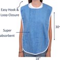 thumbnail image 3 of Guardoinrt 5 Pcs Bavoirs pour Adultes Imperméables et Anti-Huile, Durables et Réutilisables, 3 of 6