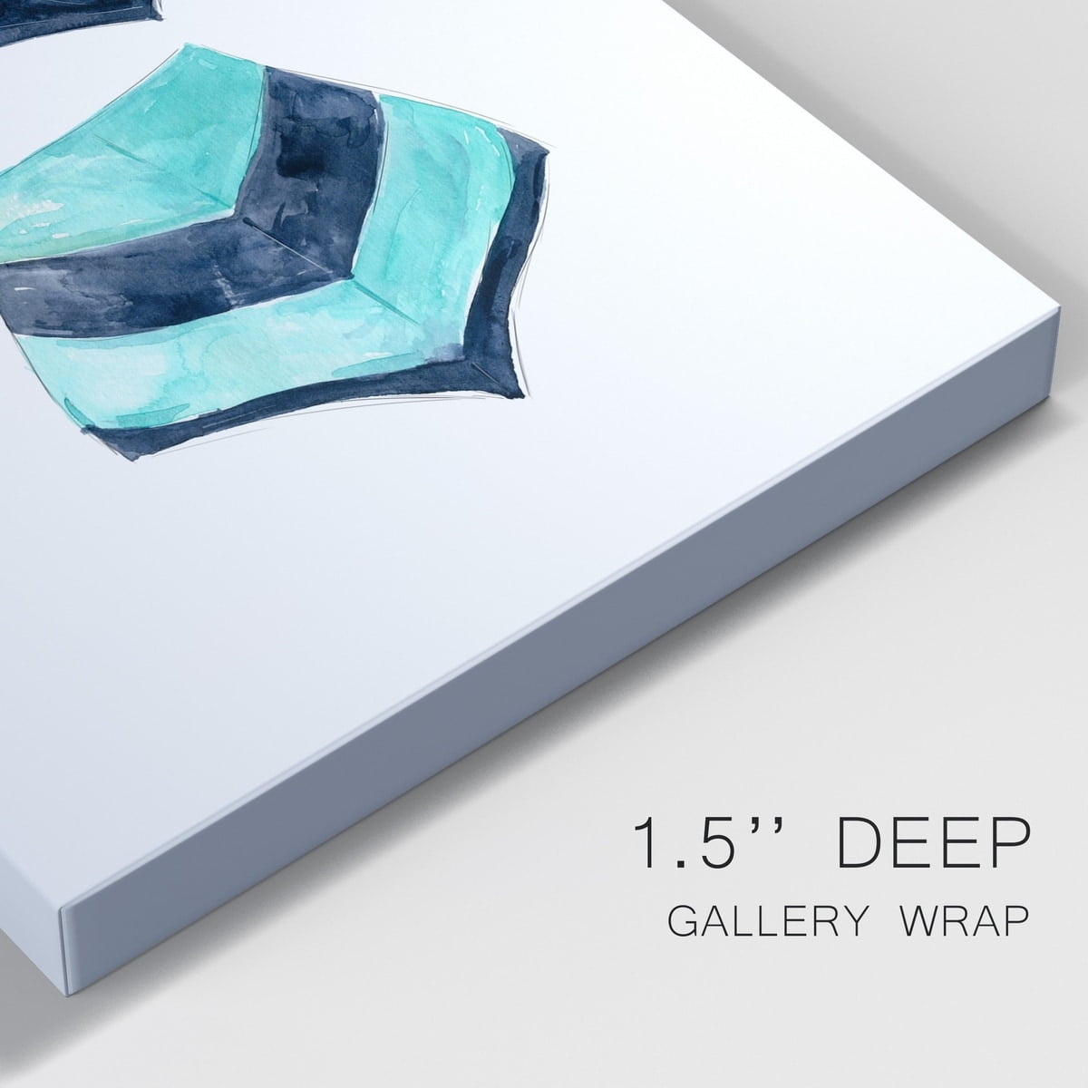 Vintage Swimwear III Premium Gallery Wrapped Canvas - Ready to Hang - 24 x 36