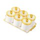 thumbnail image 4 of Plato para servir aperitivos y frutas secas Strade Fareast Limited Plato para aperitivos 6 Rejilla Blanca, 4 of 8