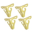 thumbnail image 4 of 4 piezas ahuecadas patas para sofá, muebles, patas de , reempzo de piezaza para sofá, sil, sofá de pzas, tocador y decoración Oro 12cm Macarena  Patas para gabinetes de sofá, 4 of 7