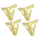 thumbnail image 4 of 4 piezas ahuecadas patas para sofá, muebles, patas de , reempzo de piezaza para sofá, sil, sofá de pzas, tocador y decoración Oro de 10cm Macarena  Patas para gabinetes de sofá, 4 of 7