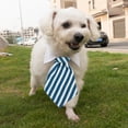 thumbnail image 5 of Corbata ajustable para perro y gato, ropa para perro y mascota, collar blanco, 5 of 5