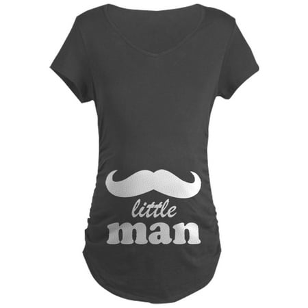 

CafePress - My Little Man Maternity T Shirt - Maternity Dark T-Shirt