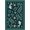 Blue, Pattern 8, variant on ODIKA 4'x6' Ivory Yellow Waves Apricot Design Washable Area Rug Modern Abstract Pattern with Subtle Curves for Home Office, Under Desk, Non-Slip Chair-Friendly, Flatwoven