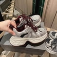 thumbnail image 4 of NOKIO Youth Stylish Dad Sneakers For Girls Girls' Chic Athletic Trainers Kids Girls' Trendy Leisure Dad Shoes Small Kids Casual Shoes Kids Shoes Sneakers For Girls, 4 of 5