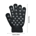 thumbnail image 3 of Splozh Kids Mittens Kids Winter Gloves for Boys Girls Children Full Fingers Stretchy Warm Mittens Light Gray,6-11 Years, 3 of 9