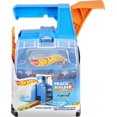 thumbnail image 1 of Hot Wheels Toy Car Track Set, Display Launcher & 2 1:64 Scale Vehicles, Visible Storage for 6 Cars Toy Cars, Connects to Track, 1 of 6