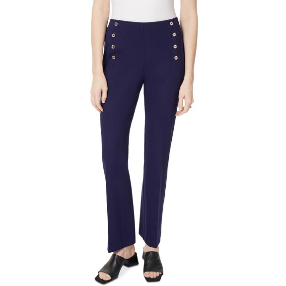 Women's High-Rise Bootcut Sailor Pants Collection Navy 16