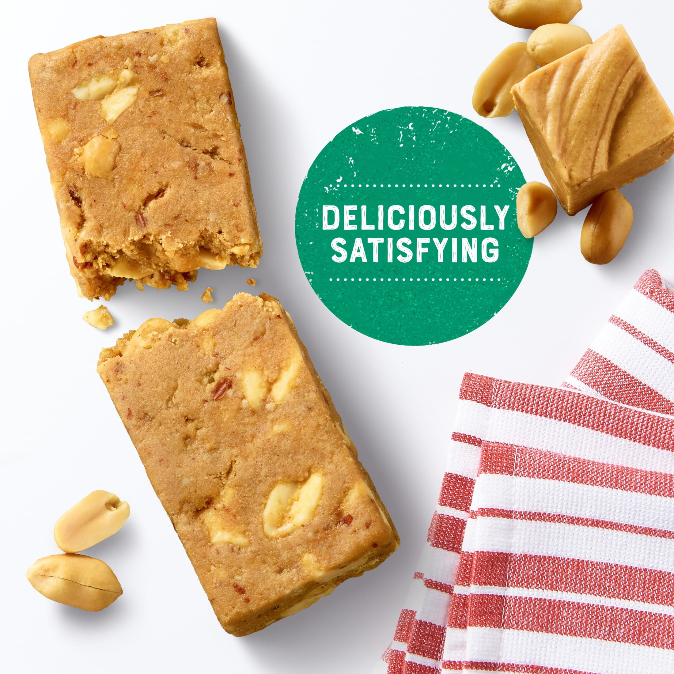 Special K Peanut Butter Fudge Chewy Snack Bars, Keto Friendly, 7g Protein, 6.17 oz, 5 Count