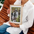 thumbnail image 4 of Ranger Falls - Photography Waterfall Nature Forest Scenic Wilderness Landscape Woodland Oak Framed Wall Art Print 12 x 18 inches, 4 of 15