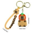 thumbnail image 4 of Llavero Lindo 3D Capibara Likrtyny Accesorio para Mochila, 4 of 9