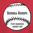 thumbnail image 3 of CafePress - Baseball Grandpa Dark T Shirt - Men's Classic Graphic Cotton T-Shirt, 3 of 4