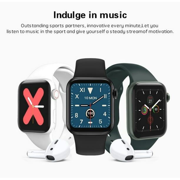 W58 PRO Smart Watch Body Temperature Blood Pressure Heart Rate Immunity Monitoring Bluetooth Bracelet Color white Walmart