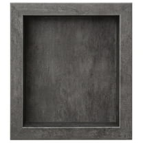 Palisade 17.5 in. x 15.5 in. Vinyl Waterproof Shower Niche Insert in Ashen Slate