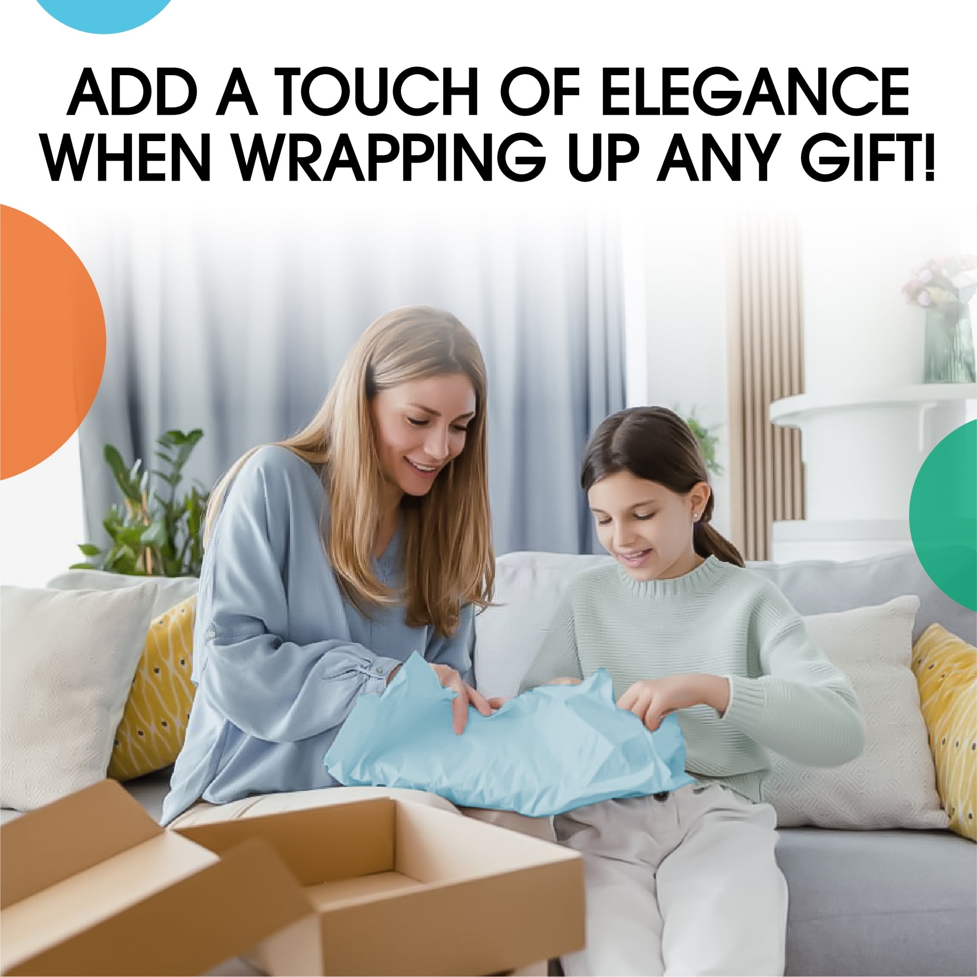 Grey Gardenias — Rich Plus Gift Wrapping Paper Wholesale