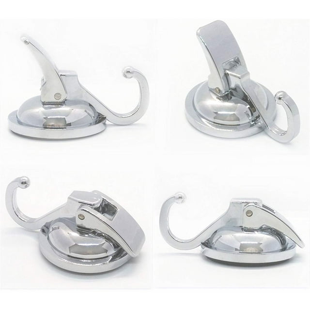 Heavy Duty Vacuum Suction Cup Hooks (2Pack), Specialized for Kitchen&Bathroom&Restroom Organization