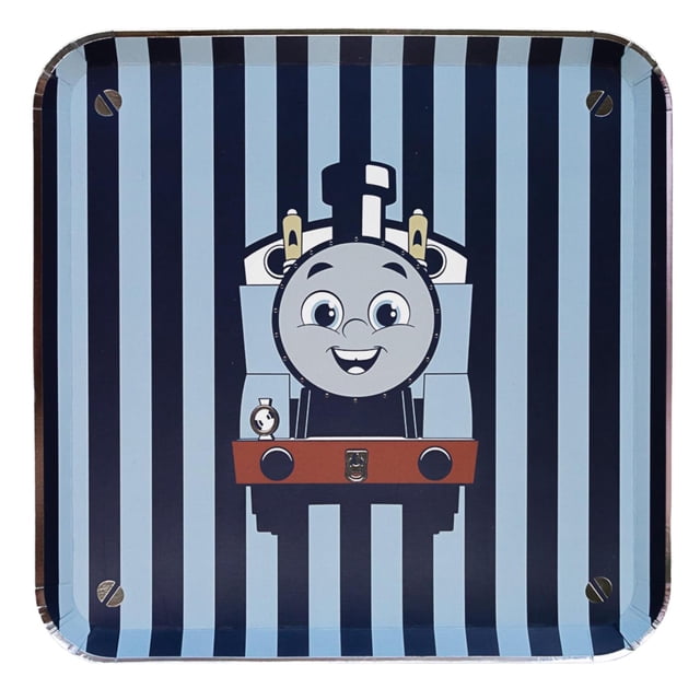 Platos de Papel BonJour Fête Thomas & Friends Rayados Grandes para Fiestas de Cumpleaños