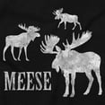 thumbnail image 2 of Funny Meese Moose Animal Humor Hoodie Sweatshirt Women Men Brisco Brands S, 2 of 6