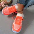 thumbnail image 5 of YOUYEDIAN Orthopedic Dress Shoes for Women Arch Support Slip on Non Slip Sneakers Wide Width Mesh Stretch Business Casual Shoes Comfortable 2026 Orthopedic Shoes (Orange), 5 of 5
