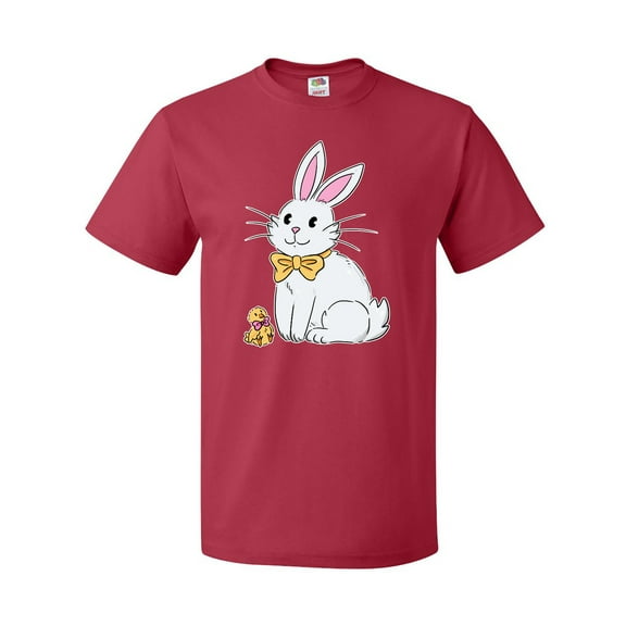 Inktastic Easter Cute Bunny and Chick T-Shirt