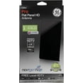 thumbnail image 4 of General Electric Flat Panel Indoor HDTV Antenna, 40-mile Range, VHF 1080P 4K, Black, 48283, 4 of 9