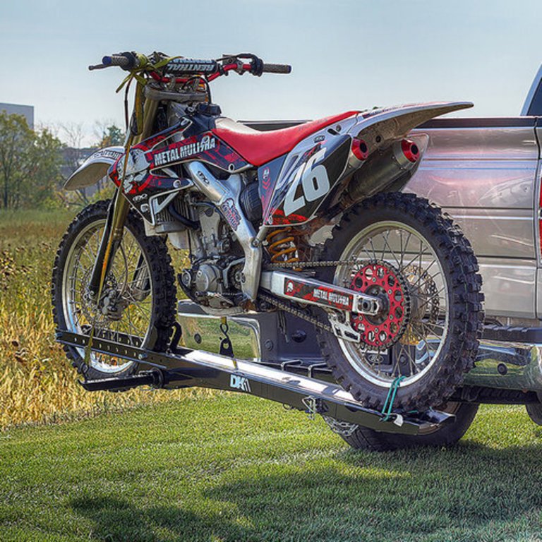 Hitch mounted 2024 motorcycle carrier