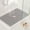 Grey, variant on Shower Mat with Center Drain Hole, 35 x 24 Inch Non Slip Bath Mat for Textured Tub, Soft Loofah-Style Bathtub Mat Without Suction Cup, Quick Drying Stall Floor Mat, Bathroom Accessories, Grey