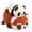 L, variant on YIFAEUX Reversible Red Panda Plush Toy Soft Stuffed Animal for Kids Cuddling Companion Lightweight Decorative Pillow Gift for Birthday Christmas Comfort Play