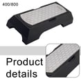 thumbnail image 4 of Double-Sided Sharpening Stone With Non-Slip Base For Kitchen Sharpen Tools, 4 of 8